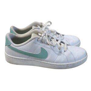 Nike Court Royale White & Mint Green CU9038-104 Training Shoe Women Size 9